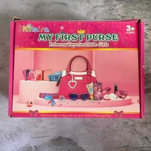Girls Toy Purse with Play Items, New